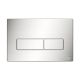 Система инсталляции для унитазов WasserKRAFT Glan 66TLT.010.ME.WH.BN03 с кнопкой смыва
