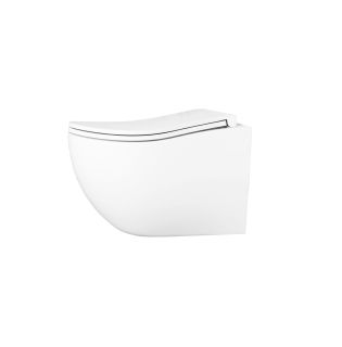 Унитаз подвесной безободковый (торнадо) D&K M?nchen 520*360*360мм, сиденье микролифт, белый (DT1566516)