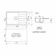 Кухонная мойка Maretti Kitchen KT600-WH, белый