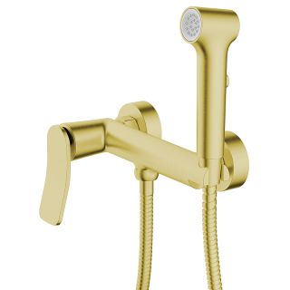 Гигиенический душ со смесителем Azario Escaro AZ-K2574MG золото матовое