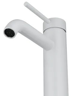 Смеситель для раковины Wonzon & Woghand Stick WW-88139017-MW белый матовый