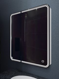 Зеркало-шкаф с подсветкой Art&Max Verona правый 80см белый AM-Ver-800-800-2D-R-DS-F Зеркало-шкаф с подсветкой Art&Max Verona правый 80см белый AM-Ver-800-800-2D-R-DS-F