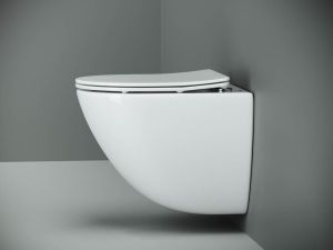 Подвесной унитаз Ceramica Nova Mono CN1905 безободковый белый