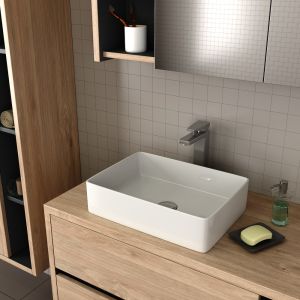Раковина накладная D&K Berlin DT1431216 47см белый