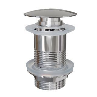 Донный клапан для раковины без перелива Knotlor BM9010C, хром