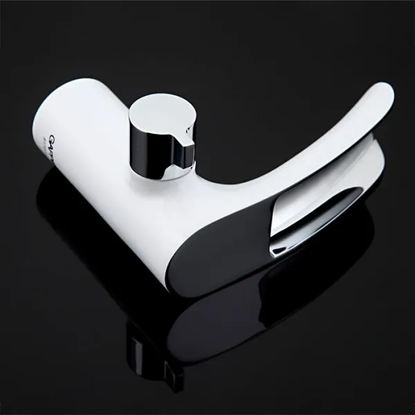 Смеситель на борт ванны Gappo G1148-8 белый/хором