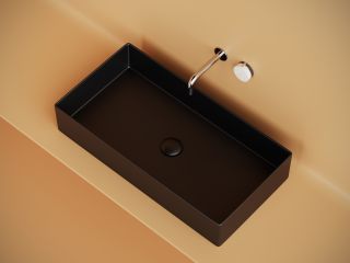 Раковина Ceramicanova Элемент (Element) CN6071MB 70 см чёрный матовый