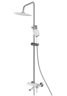 Душевая стойка Haiba HB24805-8 белый Душевая стойка Haiba HB24805-8 белый