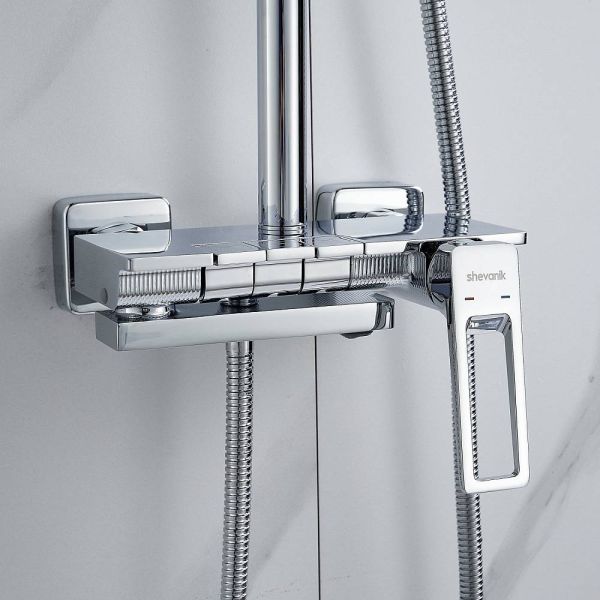 Душевая стойка Shevanik S6826 хром