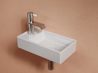 Раковина подвесная Ceramicanova Элемент (Element) CN6051R 40 см белый