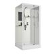 Душевая кабина Niagara Standart ST100/15Q/BK 100x100 см профиль белый стекло прозрачное