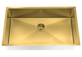 Кухонная мойка IDDIS Edifice EDI74B0i77 74см золото матовое Кухонная мойка IDDIS Edifice EDI74B0i77 74см золото матовое
