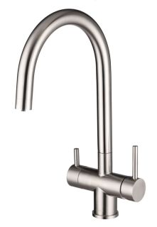 Смеситель для кухни Swedbe Selene Plus 8042 с каналом для подключения фильтра нержавеющая сталь Смеситель для кухни Swedbe Selene Plus 8042 с каналом для подключения фильтра нержавеющая сталь