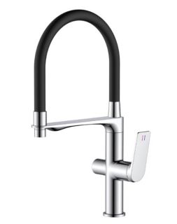 Смеситель для кухни Haiba HB76816 с подключением фильтра питьевой воды хром Смеситель для кухни Haiba HB76816 с подключением фильтра питьевой воды хром