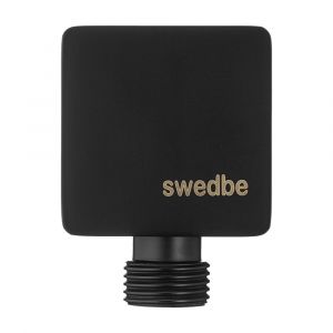 Шланговое подсоединение Swedbe Platta 5508B чёрный