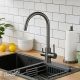 Смеситель для кухни Ceruttispa АНИЭЛЛО GG (ANIELLO GG) CT12090 графит