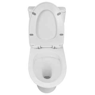 Унитаз-моноблок Azario Sente AZ-8614 безободковый белый