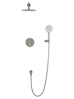 Душевой комплект Wonzon & Woghand Solo WW-939032-BN брашированный никель