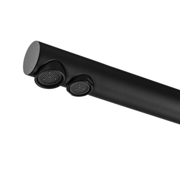 Смеситель для кухни Swedbe Selene Plus 8144B с каналом для подключения фильтра чёрный
