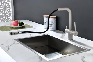 Смеситель для кухни Paulmark Serpentine Se213222-BE бежевый Смеситель для кухни Paulmark Serpentine Se213222-BE бежевый