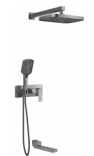 Душевая система Rose R1035T пепельный Душевая система Rose R1035T пепельный