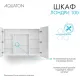 Зеркальный шкаф Aquaton Лондри 1A267302LH010 100 см