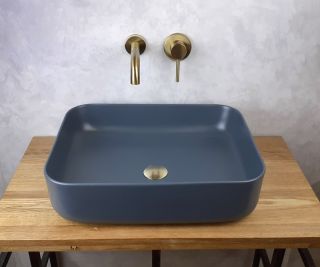 Раковина чаша Bronze de Luxe SCANDI 6127-DGM, серый Раковина чаша Bronze de Luxe SCANDI 6127-DGM, серый