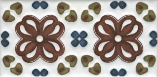 Плитка Kerama Marazzi STG\A621\17000 Керамический бордюр 15x3x0,69 Клемансо орнамент глянцевый