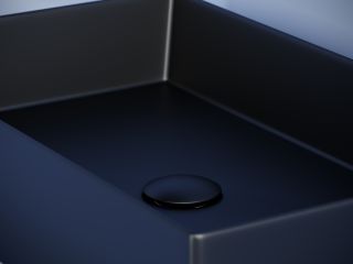 Раковина Ceramicanova Элемент (Element) CN6070MB 60 см чёрный матовый
