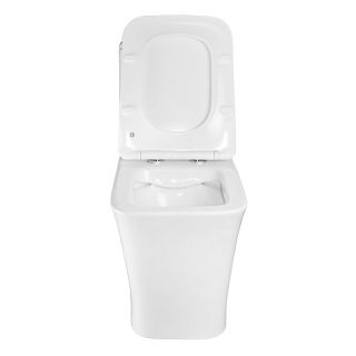 Унитаз-моноблок Azario Stoun AZ-1109 безободковый белый