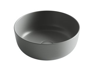 Раковина Ceramicanova Элемент (Element) CN6073MH 36 см антрацит матовый
