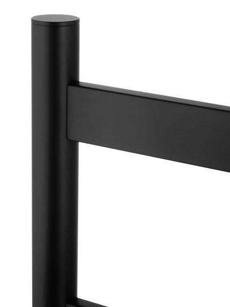 Напольный полотенцесушитель электрический Wonzon & Woghand Essen WW-A407-MB 47x95 см чёрный матовый