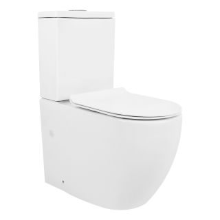 Унитаз-компакт Azario Corsa AZ-2062Т безободковый белый