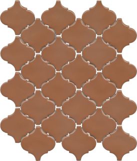 Керамогранит Kerama Marazzi KM2630M0020N Арабески Марокко коричневый глянцевый 26x30x0,7