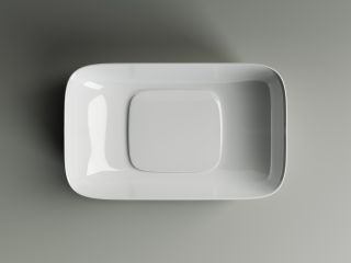 Раковина Ceramica Nova Element CN5021 60см с керамической накладкой на сливное отверстие белый Раковина Ceramica Nova Element CN5021 60см с керамической накладкой на сливное отверстие белый