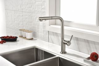Смеситель для кухни Paulmark Neo Ne214419-Ni никель Смеситель для кухни Paulmark Neo Ne214419-Ni никель