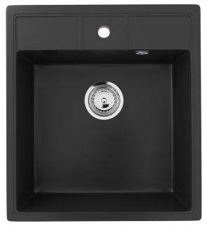 Кухонная мойка Ulgran Classic U-406-344 ультра-чёрный Кухонная мойка Ulgran Classic U-406-344 ультра-чёрный
