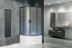 Душевой уголок Royal Bath BK 100x100см чёрный RB100BK-C-BL
