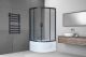 Душевой уголок Royal Bath HK 100x100см чёрный RB100BK-T-BL