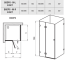 Душевой уголок Ravak Briliant BSDPS-90/90 R 0UP77A00Z1 Transparent профиль хром правый