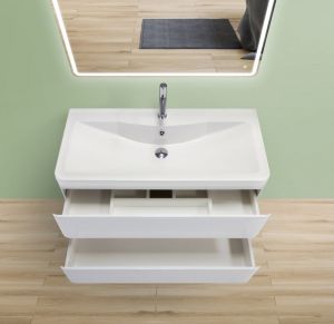 Раковина BelBagno 100см Albano BB1000/455-LV-MR-ALR