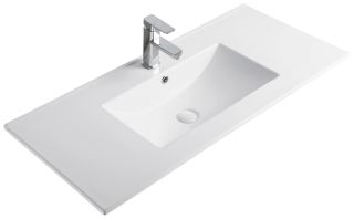 Раковина Gid 9010e 71106 встраиваемая сверху белая 101.5x46.5x17 Раковина Gid 9010e 71106 встраиваемая сверху белая 101.5x46.5x17