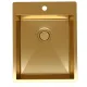 Мойка кухонная Reflexion Iseo 40-GD RX2240GD брашированное золото