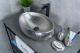 Раковина Gid 9030s 52235 накладная хром 48x34x15