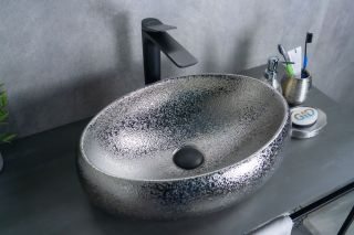 Раковина Gid 9030s 52235 накладная хром 48x34x15 Раковина Gid 9030s 52235 накладная хром 48x34x15