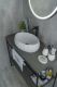 Раковина Gid 9030wf 51187 накладная белая 48x34x15