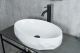Раковина Gid 9030wx 51241 накладная белая 60x40x15