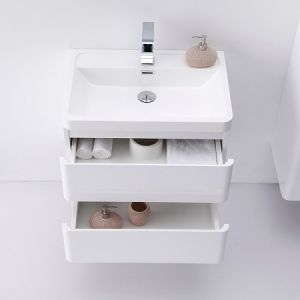Раковина BelBagno из искусственного мрамора 60см EA-600-LVB