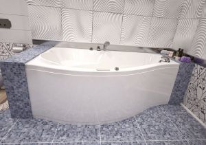 Акриловая ванна Aquanet Palma 170x90 L