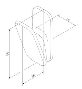 AM.PM INSPIRE 2.0 A50A35500 Крючок